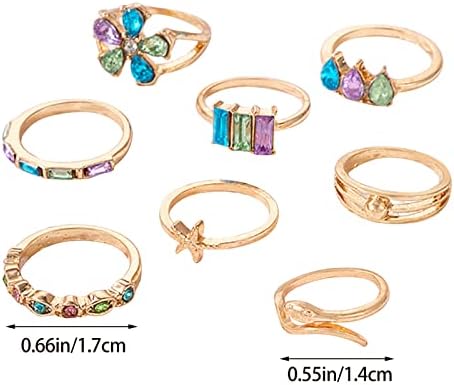 2023 Нов едноставен геометриски прстен ретро личност моден темперамент Отворен зглоб прстен Денот на вineубените подароци за женски накит прстени