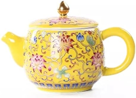 Фехун керамички чајник единечен чај сет чај сет дома декорација попладне чај сет тенџере/а/200 мл