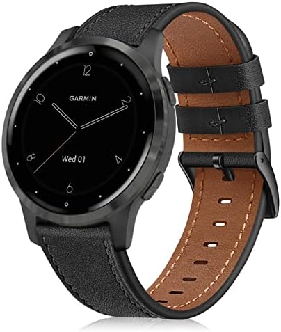 Fintie Band Компатибилен Со Garmin Vivoactive 4s/Venu 2S/Vivomove 3s/Ferrunner 255s 41mm, 18mm Брзо Ослободување Ремен За Замена Од Вистинска