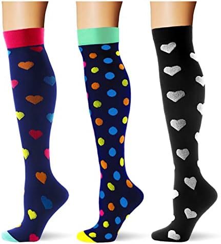 Чорапи За Компресија санирипл 20-30 ммхг Долги Чорапи За Жени И Чорапи Високи До Колена Најдобра Поддршка За Жените