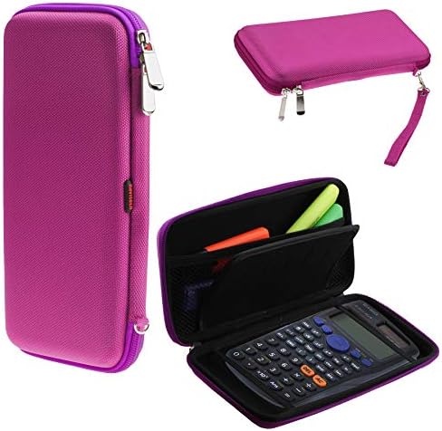 Калкулатор за графики на Navitech Purple Thard Case/Cover со торбичка за складирање компатибилен со Texas Instruments IIBAPL/TBL/3E2
