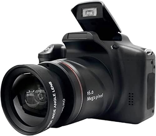 16MP SLR камера со долг фокус HD дигитална камера 2.4 инчен LCD екран 16x дигитален зум анти-тресење дигитална камера мала камера за тинејџери