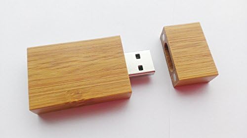 Дрвени USB 2.0 Флеш Диск Со Бамбус Подароци Кутија