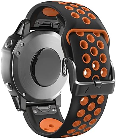 JDIME 26 22mm Часовник Ремен За Garmin Феникс 7 7X 6 6X Про Феникс 5X 5 3 3HR S60 MK1 Гледајте Брзо Ослободување Силиконски Лесен За Рачен