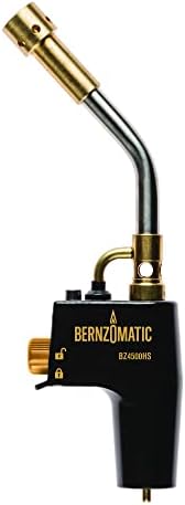 Бернцоматски BZ4500HS топлината се смалува рачен факел со автоматско вклучување/исклучување на палење, регулиран притисок за употреба