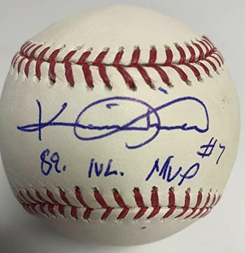 Кевин Мичел потпиша мајор лига Бејзбол МЛБ „89 NL MVP“ PSA W40143 - Автограмски бејзбол