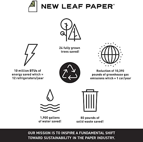 Нова лисја хартија мали спирални врзани тетратки, 4 пакувања, дизајнирани одржливост, 9,75 ”x 7,5 70 листови, рециклирани страници