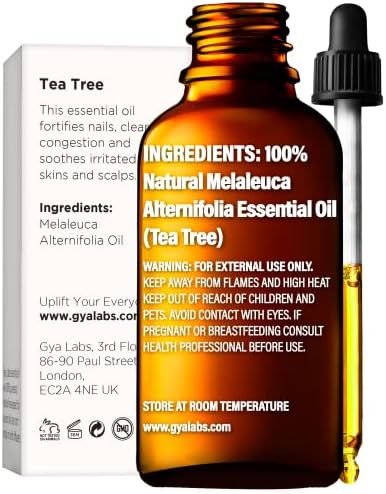 Орегано масло за масло од нокти и чајно дрво за сет на кожа - чисто терапевтски одделение за есенцијални масла - 2x10ml - лаборатории
