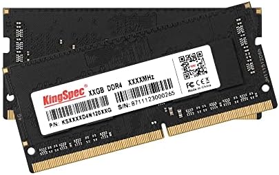 Kingspec 8GB DDR4 RAM меморија 3200MHz, 1,2V 260-пински лаптоп меморија RAM меморија PC4-25600 SODIMM Компјутерски мемориски модули