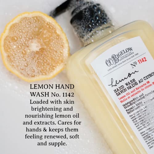 1142, Навлажнувачки Течен Сапун за Раце со Екстракт Од Лимон &засилувач; Витамин Ц, Без Суровост &засилувач; Нежни За Сите Типови