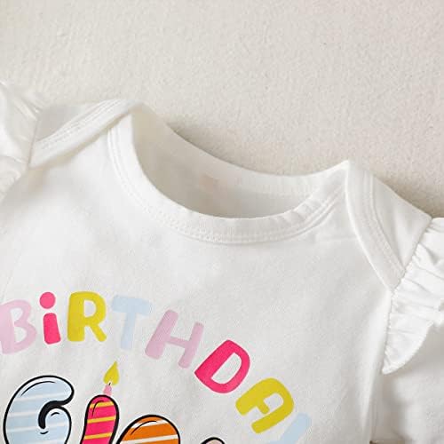 Шалофер Бебе девојка 1 роденден Облека Новороденче Прв Роденден Девојка Облека Во Собата