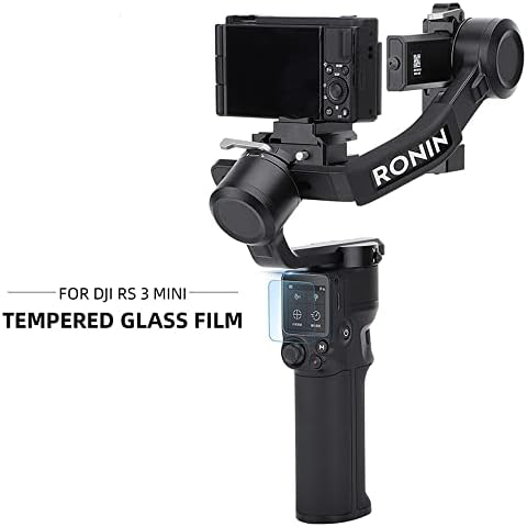 WTOHOBY 9H TEMERED стаклен филм за DJI RS 3 MINI HANDHELD GIMBAL стабилизатор со висока дефиниција HD-HD Film Cover Accessory