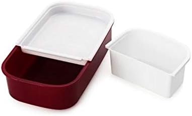 Студентски Пренослив Двослоен Пластичен Бенто Кутија 12: 00 Микробранова Печка Бенто Кутија Контејнер За Храна Кутија за Ручек 1400мл З-2020-8-20