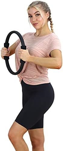 Кошули за тренингот на ICIZONE за жени - Врвови за јога облека за теретани кои трчаат вежба за атлетски врски предни маици