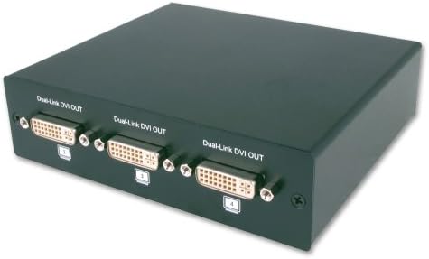 Линди 4 порта DVI-D двојна врска видео сплитер
