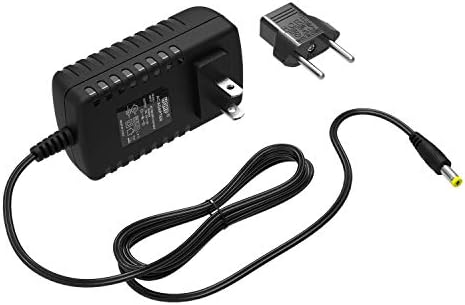 HQRP AC адаптер компатибилен со 1Byone Drighway Patrol Alert Alarm System QH-0001, QH-0002, QH-0251 Адаптер за напојување на батеријата Елиминатор за напојување [UL Наведен] + Адаптер за приклучок за