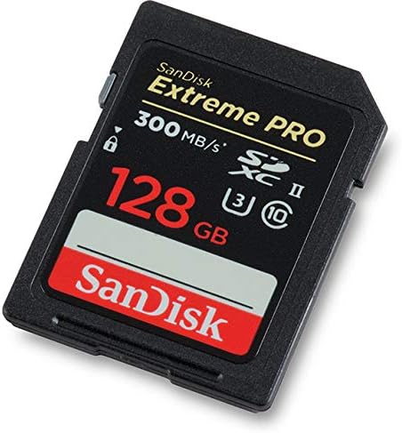 Sandisk Extreme Pro 128gb UHS-II Sdxc Мемориска Картичка Работи Со Sony Mirrorless КАМЕРА ZV - E1 C10 U3 V90 8K/4K Пакет со 1 Сѐ Освен Sd Читач