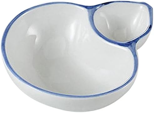 せともの本舗 Set of 10, Buchi Navy Gourd Divider Pot, 5.0 x 4.3 x 1.5 inches , 6.6 oz , for Restaurants, Inn, Japanese Tableware,