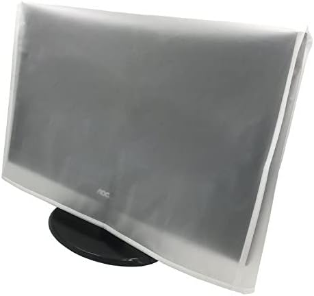 Следете го капакот на прашината, LCD/LED HD антистатички винил со рамен екран компјутерски монитор на вода заштитен случај компатибилен со 22