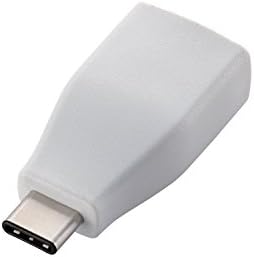 Elecom USB-C C-A Femaleенски адаптер [бел] USB3-AFCMADWH