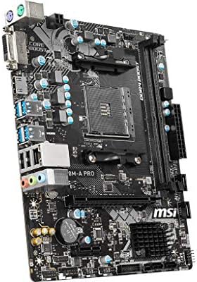 MSI ProSeries AMD A320 1-ви, 2-ри, 3-ти генерал Ризен во согласност со AM4 DDR4 HDMI DVI USB 3 Micro-Atx Матична плоча
