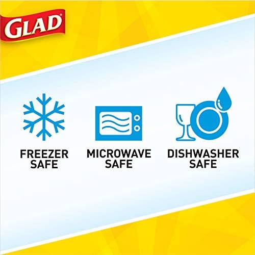 GladWare Matchware Контејнери За Складирање Храна &засилувач; Серија Контејнери За Складирање Храна, 4 Брои | Силни И Издржливи
