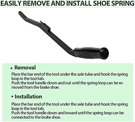 Алатка за пролет на сопирачките за полу-камиони, 5081 S-CAM Air Brake Spring Tools Заменете ги чевлите за сопирачките, тракторите