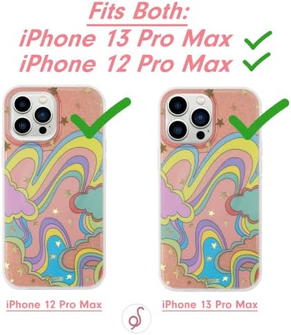 Sonix Случај + Заштитник На Екранот за iPhone 13 Pro Max/iPhone 12 Pro Max Илузија