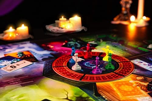 Душите на прогонуван замок Дизни духови духовни ликови во комбинација со игра на табла за играње + играч на органски играчи на Виктор