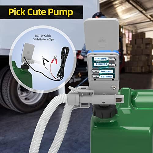 Изберете пумпа за пренесување на гориво со симпатична порта со 51 црево, автоматски сензор и заштита од истекување, режими на