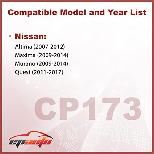 Замена на EPAUTO CP173 за филтерот за воздух на Nissan Premium Rigid Cabin вклучува активиран јаглерод