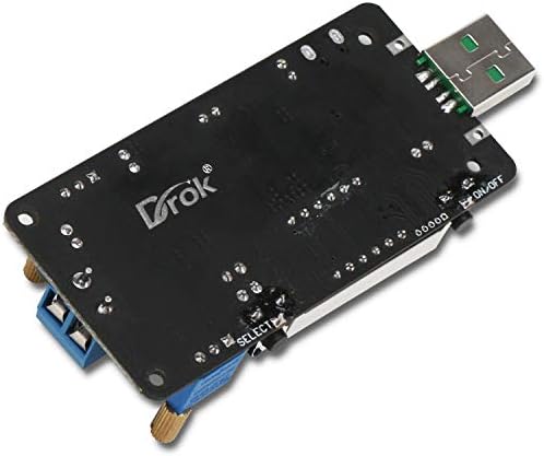 Прилагодлив регулатор на напон, Drok USB влезен конвертор за зајакнување на конверторот DC 4-13V до 0,5-30V 5V 12V 24V напон, надолу