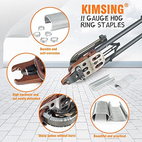 Кимсинг C50 11 Мерач на мерачи Snap Rings 1 3/4-инчен круна за пиштол за прстен од свињи 13,5-14мм Дијаметар на затворање 304 Не'рѓосувачки