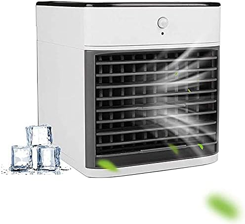 Изобу Лилианг-- Испарувачки ладилници Мини личен климатик, вентилатор за ладилник за испарување на воздухот со USB полнење, 3 брзина