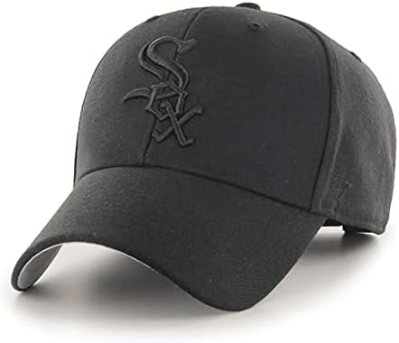 '47 Chicago White Sox MVP прилагодлива црна на црна капа