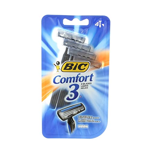 BIC Comfort 3 Men Razor 4 големина 4CT BIC Comfort 3 Men Razor 4pk EA