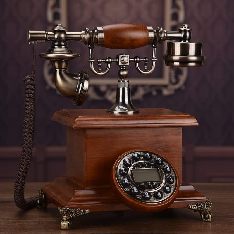 Ротари Телефонска телефонска американска канцеларија за внатрешни работи за украсување на дневна соба за декорација стил класичен ретро телефон