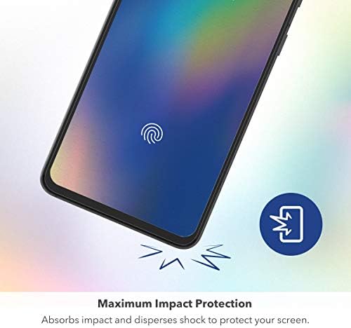 макс Заштита ОД ЗАГГ Заштита НА HD Екран Заштита - 2 Пакет - Хибриден Стаклен Заштитник На Екранот-Направен За Samsung GS21+ 5G, Јасно