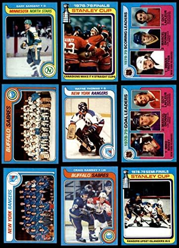 1979-80 Комплетен сет на хокеј на Топс w/o 18 ex/mt+