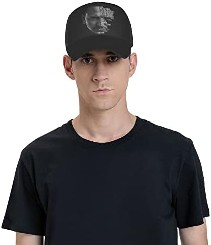 Бејзбол капа на Честер Бенингтон Обичен прилагодлив спортски капа Класик Тато Хат за унисекс црно