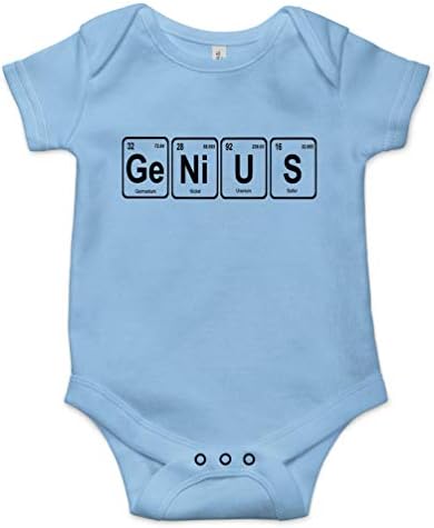 Гениј брилијан смешна паметна порака умен бебешко тело
