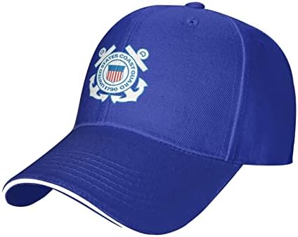 Лиичес Марк на американската крајбрежна стража Бејзбол капа за мажи жени спортски патки јазици прилагодлива каскета