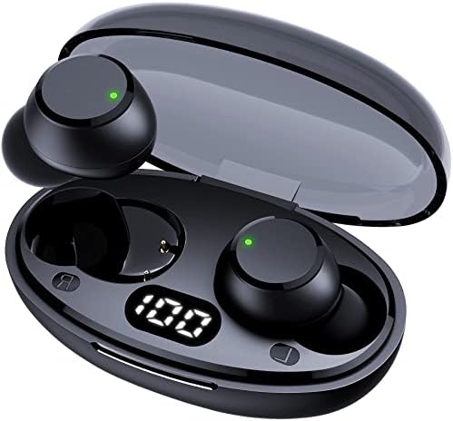 Вистински Безжични Слушалки За Слушалки Со Дигитален Дисплеј ЗА Напојување IPX7 Водоотпорни Ушни Пупки Во Уво Слушалки За Android iOS