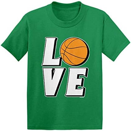 Loveубов кошарка - Спортски обрач за новороденчиња/маица маица со дрес