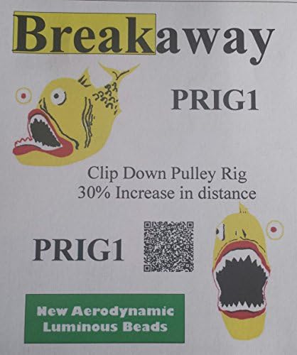 Breakaway prig1 клип надолу по макара за макара, големина 12/0