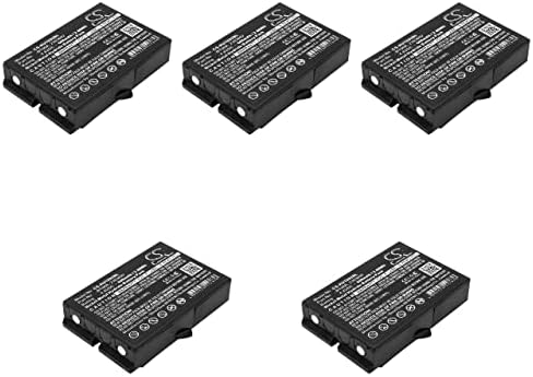5 Pcs Battery Replacement for IKUSI RAD-TF transmitters T72 ATEX transmitters TM70/iK2.13B LV TM70/iK2.21F JS5 T70-1 TM70/1 TM70 TM70 Range T71