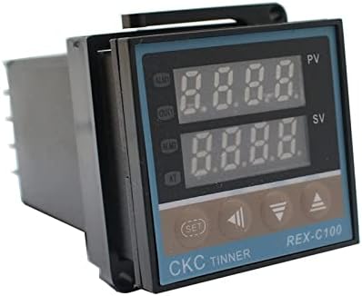 LMDV REX-C100 дигитален контролер на дигитална температура на термостат Термостат Излез + K Type Thermocoupe сензор 48 x 48