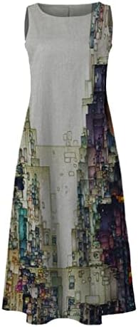 Женски Летни Фустани 2023 Обични Копчиња За Вратот Фустан Со Џебови Цветен Сарафан Со Кратки Ракави Празничен Фустан На Плажа