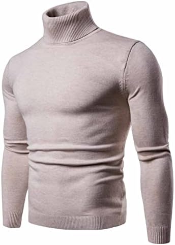 Мажи turtlenck џемпер мода тенок фит цврста зимска основна маица долги ракави дијамантски кабел плетен пулвер врвови
