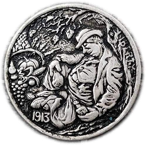 Врежана 1913 Година Пијана Во Соединетите Држави 骷髅 Монета Микро Колекција 195коин колекција Комеморативна Монета